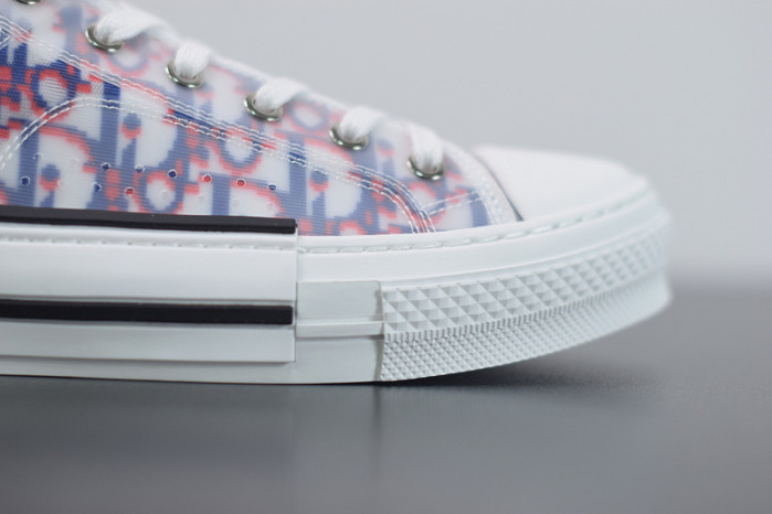 dor b23 low top red blue oblique d004