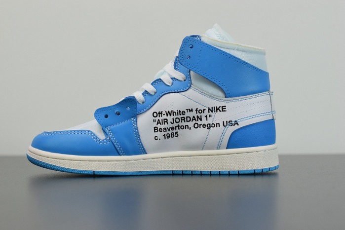 air jordan 1 retro high off-white university blue aq0818-148