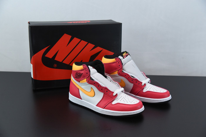 air jordan 1 high og“light fusion red” 555088-603