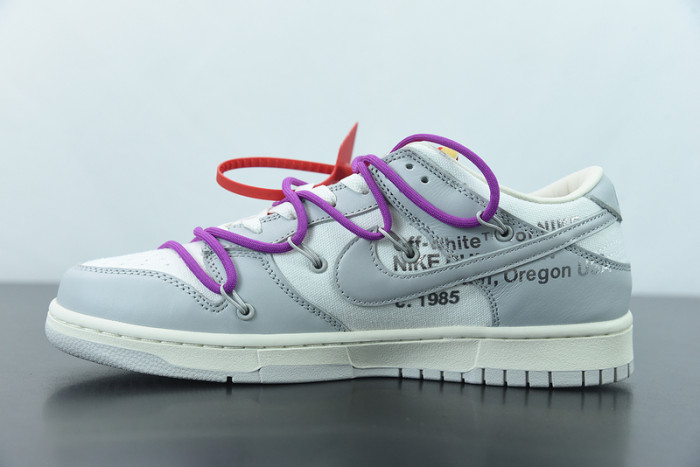off-white x nike sb dunk low “45 of 50” ow dm1602-101