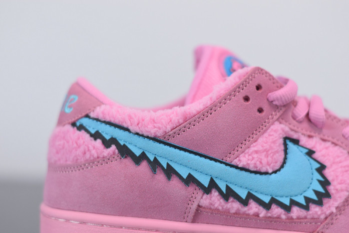 nike sb dunk low grateful dead bears pink cj5378-600
