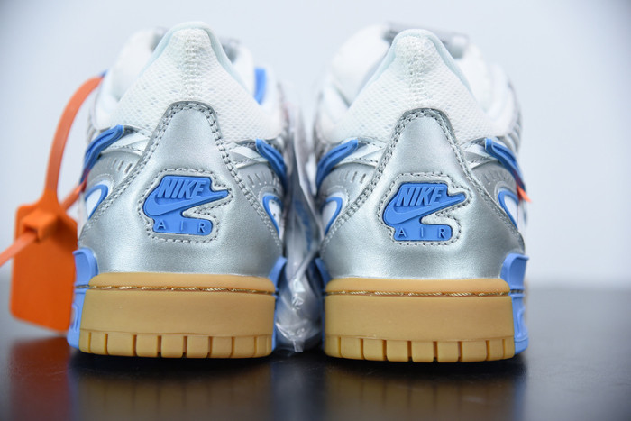 off-white x nike air rubber dunk “university blue” cu6015-100