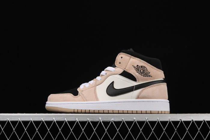 air jordan 1 mid barely orange bq6472-800