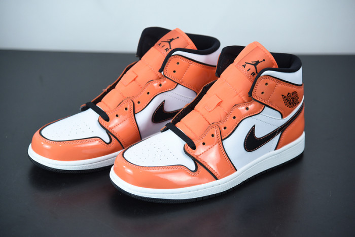 air jordan 1 mid “turf orange” dd6834-802