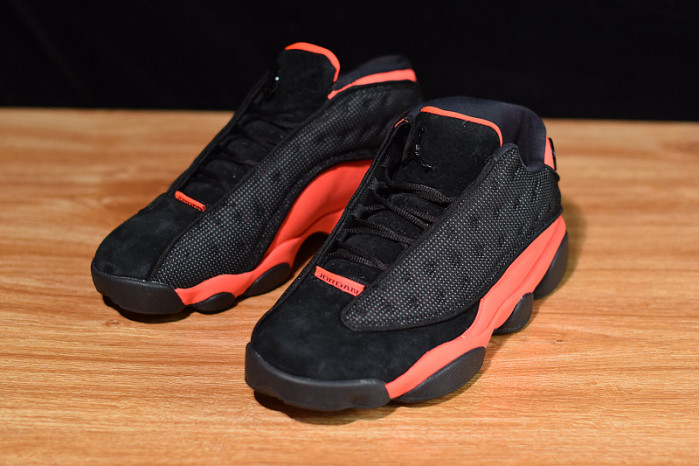 air jordan 13 retro low nrg/ct “clot black/infrared” at3102-006