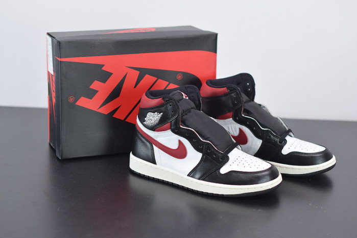 air jordan 1 retro high black gym red 555088-061