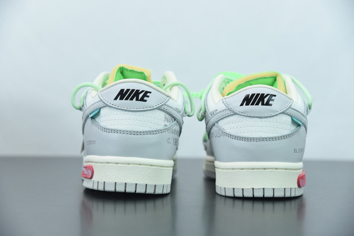 off-white x nike sb dunk low “07 of 50” ow dm1602-108