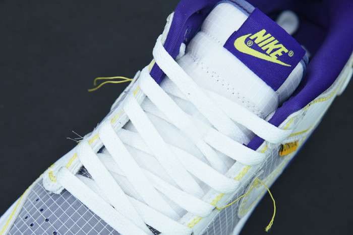 nike dunk low union passport pack grey purple dj9649-500