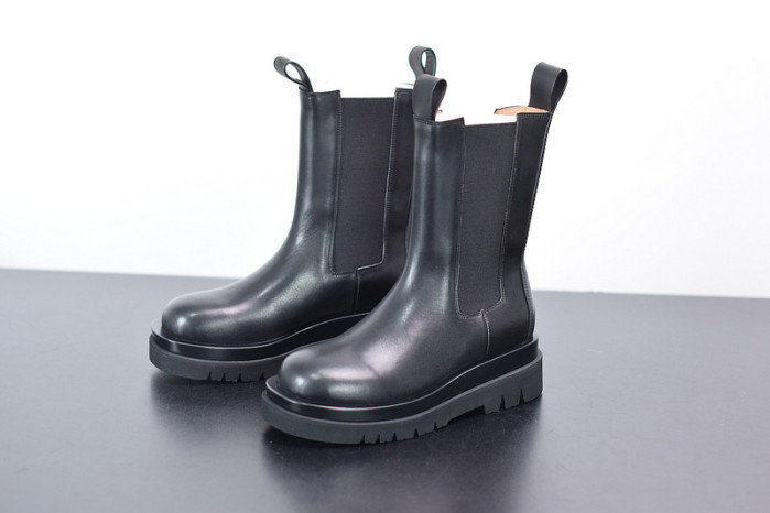 Bottega Veneta Chelsea Tire Leather high Boot