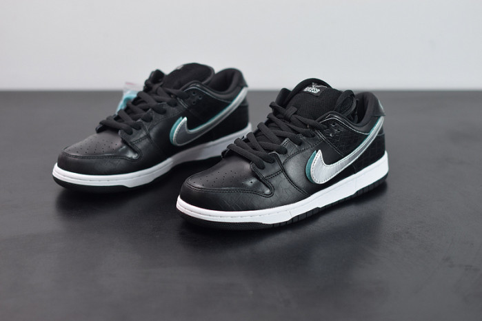 nike sb dunk low diamond S*pply co black diamond bv1310-001