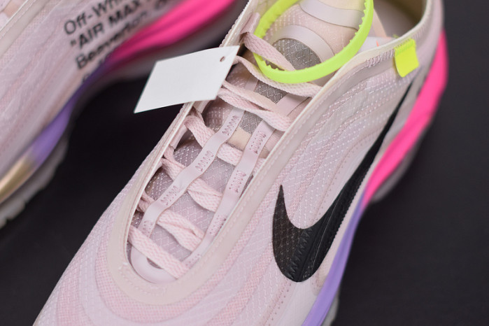 nike air max 97 off-white elemental rose serena "queen" aj4585-600
