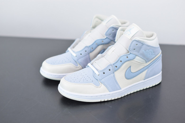 air jordan 1 mid mixed textures blue da4666-100