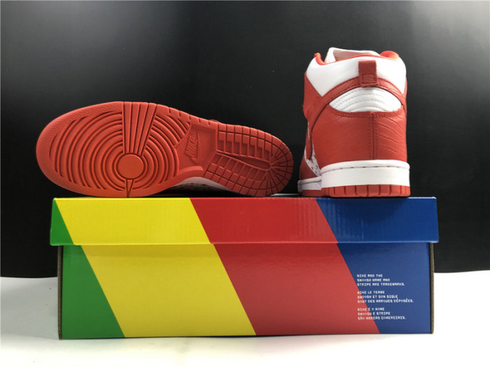 nike dunk high pro sb spm red stars 307385-161