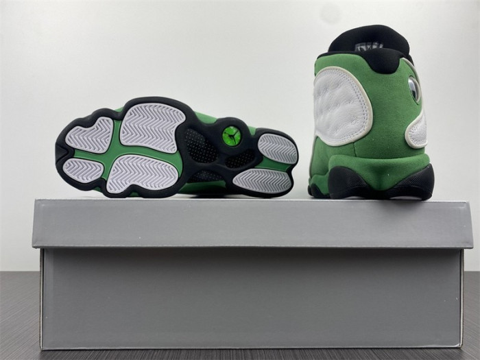air jordan 13 retro white lucky green db6537-113