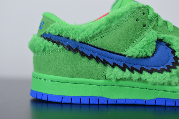 nike sb dunk low "grateful dead - green bear" cj5378-300