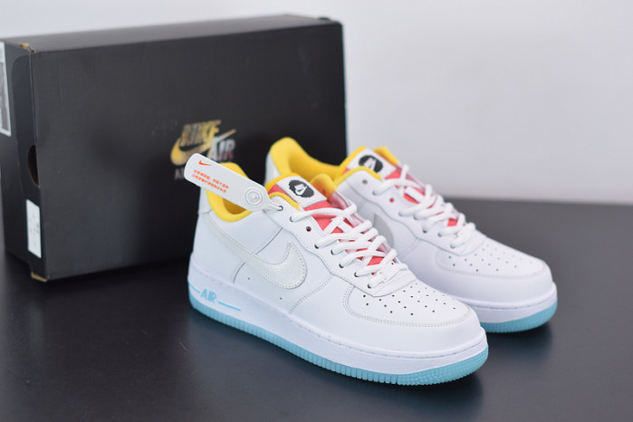 nike air force 1 low white yellow cz8132-100