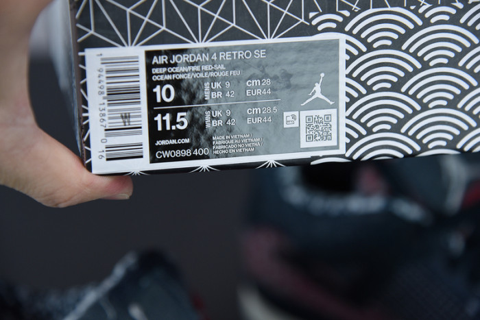 air jordan 4 retro"deep ocean" cw0898-400
