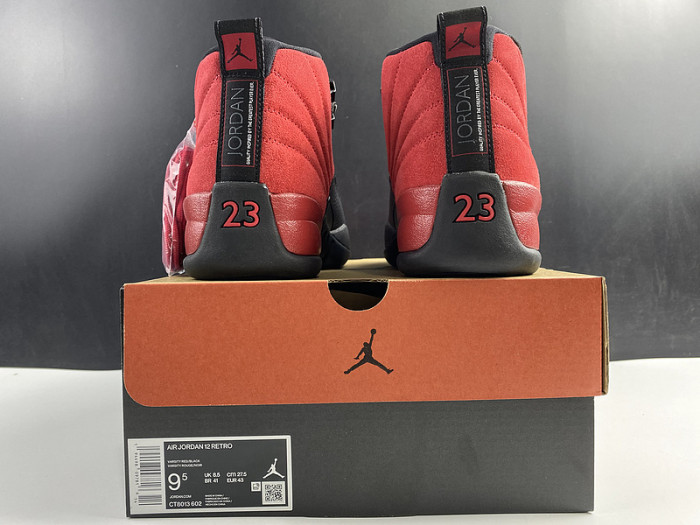 air jordan 12 “reverse flu game "ct8013-602