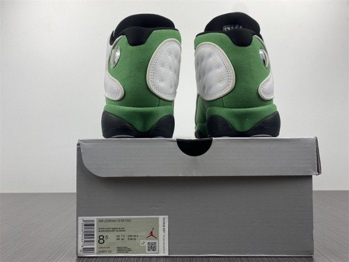air jordan 13 retro white lucky green db6537-113