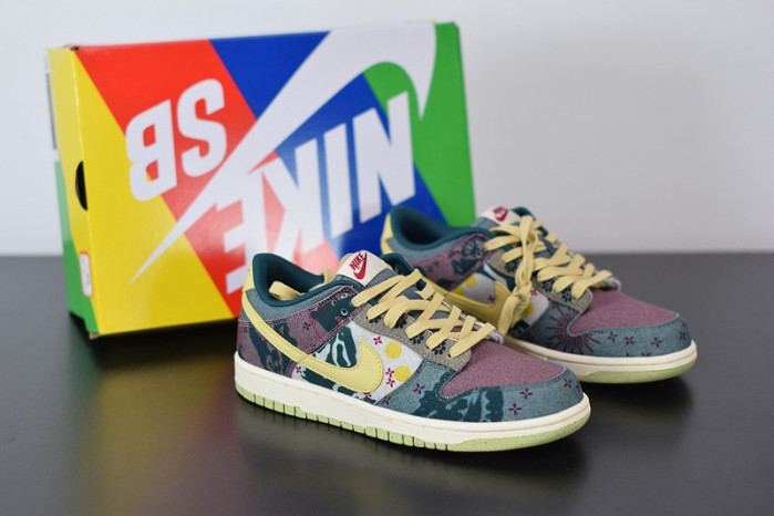 nike dunk low "lemon wash" cz9747-900