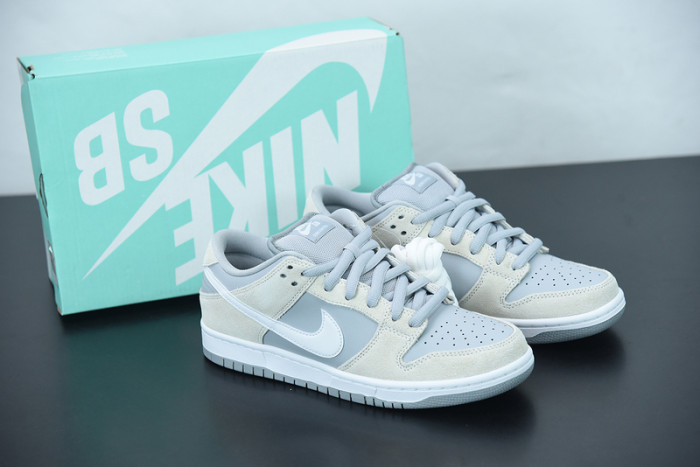 nike sb dunk low summit white wolf grey ar0778-110