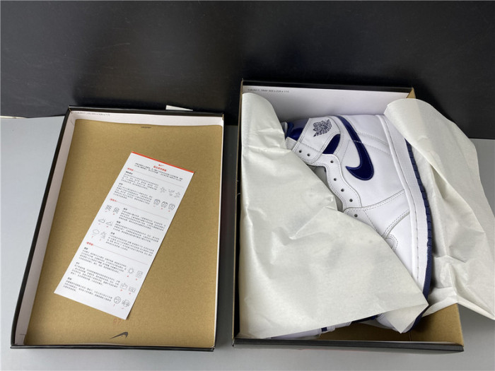 air jordan 1 retro metallic navy 555088-106