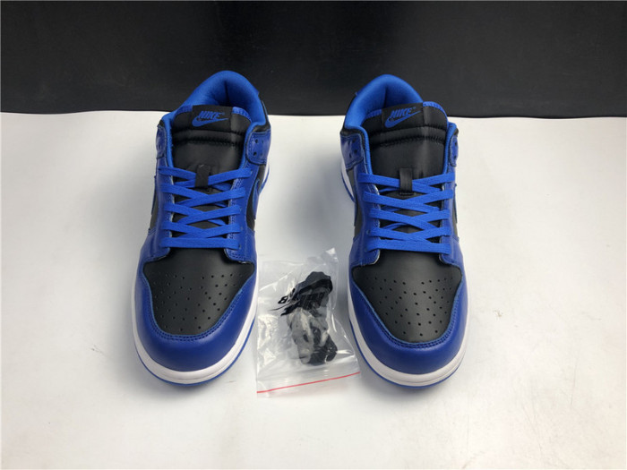 nike dunk low retro black hyper cobalt dd1391-001
