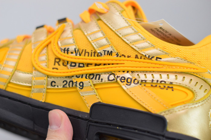 off-white x nike air rubber dunk “university gold” cu6015-700