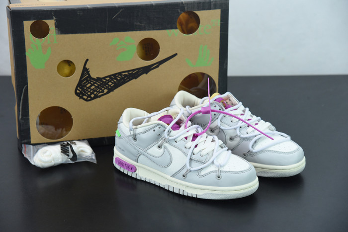off-white x nike sb dunk low “03 of 50” ow dm1602-118