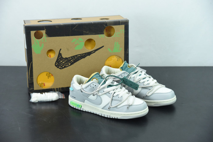 off-white x nike sb dunk low “42 of 50” ow dm1602-117
