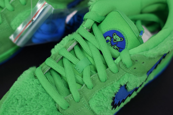 nike sb dunk low "grateful dead - green bear" cj5378-300