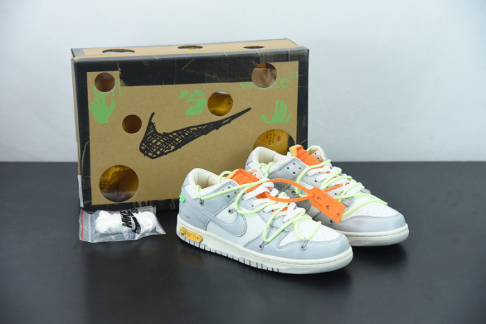off-white x nike sb dunk low “43 of 50” ow dm1602-128