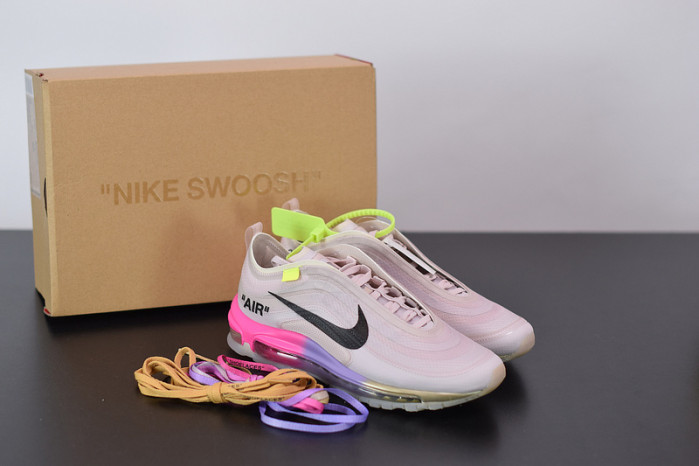 nike air max 97 off-white elemental rose serena "queen" aj4585-600