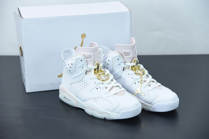 air jordan 6 wmns “gold hoops” dh9696-100