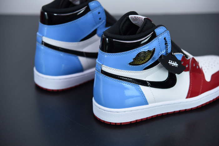 air jordan 1 retro high fearless unc chicago ck5666-100