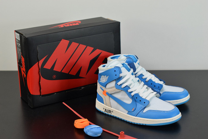 air jordan 1 retro high off-white university blue aq0818-148