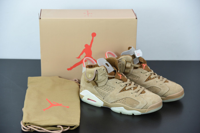 air jordan 6 x travis scott british khaki