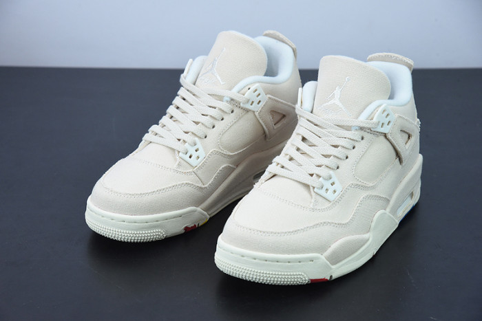 air jordan 4 retro blank canvas dq4909-100