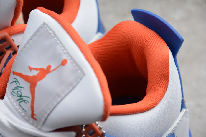 air jordan 4 retro og white blue orange 308497-171