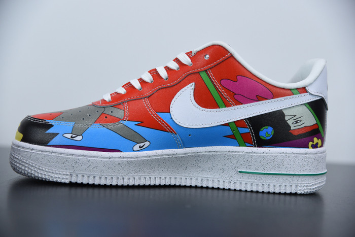 nike air force 1 flyleather ruohan wang cz3990-900
