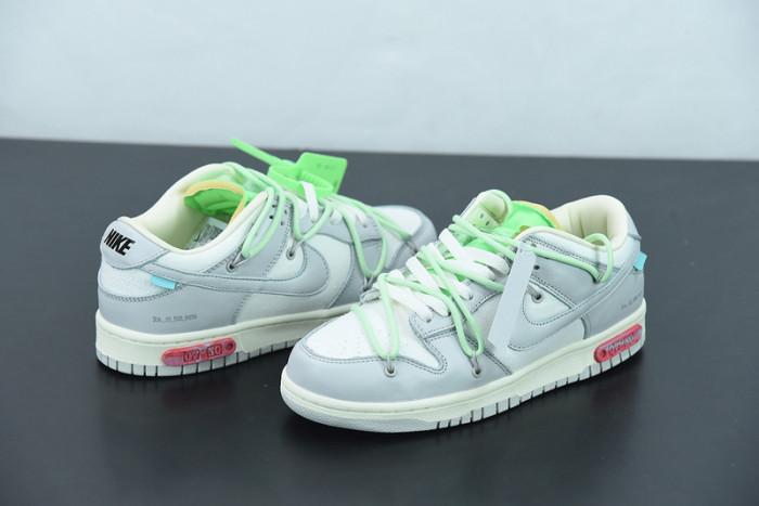 off-white x nike sb dunk low “07 of 50” ow dm1602-108