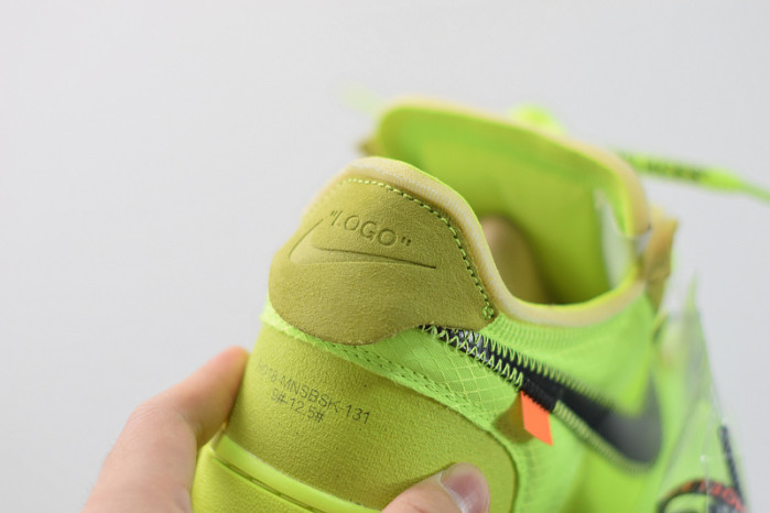 nike air force 1 low off-white volt ao4606-700