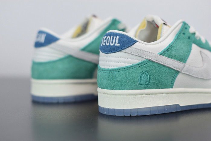 kasina x nike dunk low neptune green cz6501-101