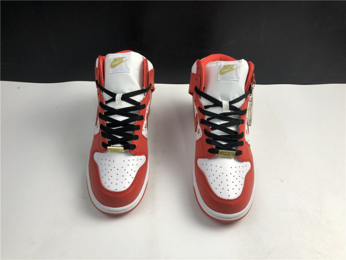 nike dunk high pro sb spm red stars 307385-161