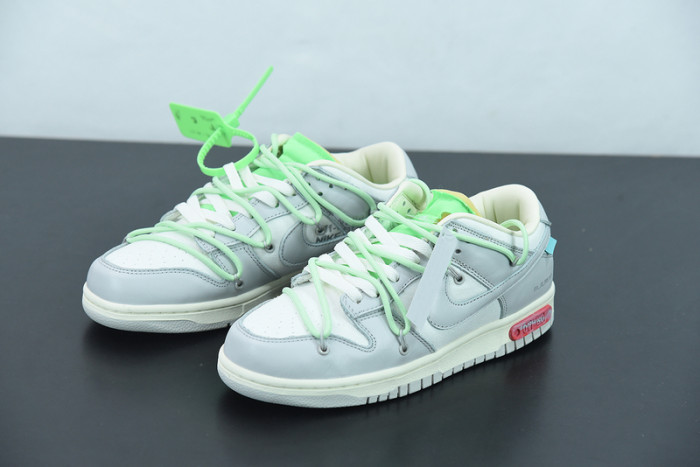 off-white x nike sb dunk low “07 of 50” ow dm1602-108