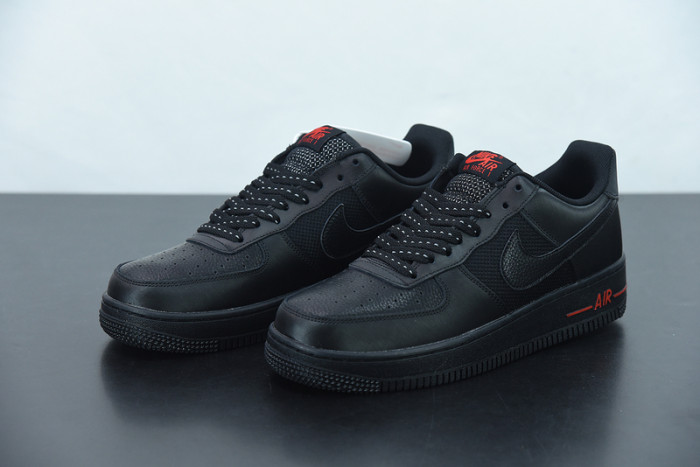 nike air force 1 low black red do6389-001