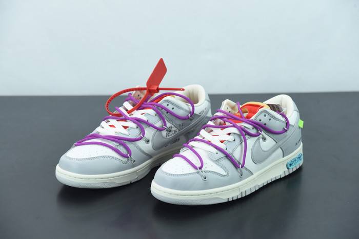 off-white x nike sb dunk low “45 of 50” ow dm1602-101