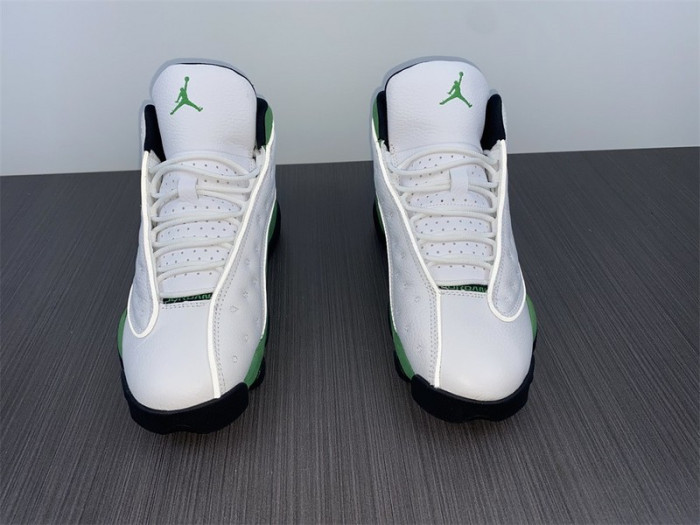air jordan 13 retro white lucky green db6537-113