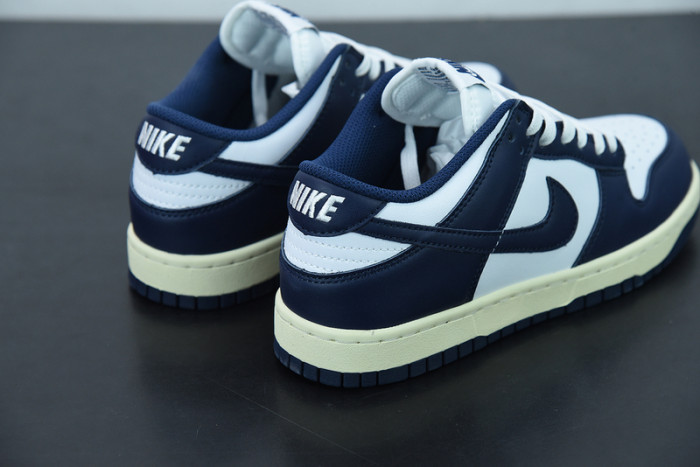 nike dunk low vintage navy dd1503-115