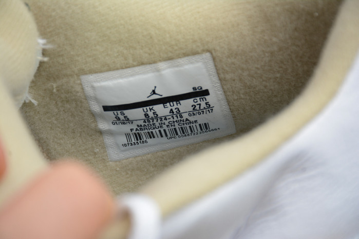 air jordan 4 gs linen 487724-118